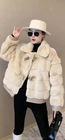 FAUX FUR Luxury fashion and elegent coatings static-free keep body warm in cold weather hand feeling soft like real fur